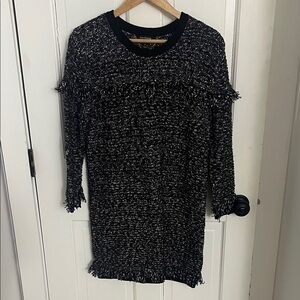 Juicy Couture Black Label Sweater with Gold Chain Detail